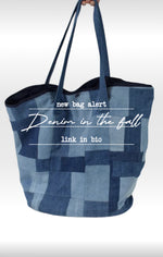 Denim Tote Bag