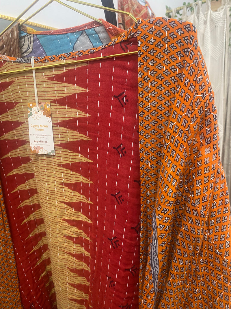 Kantha Kimono (Shortie)