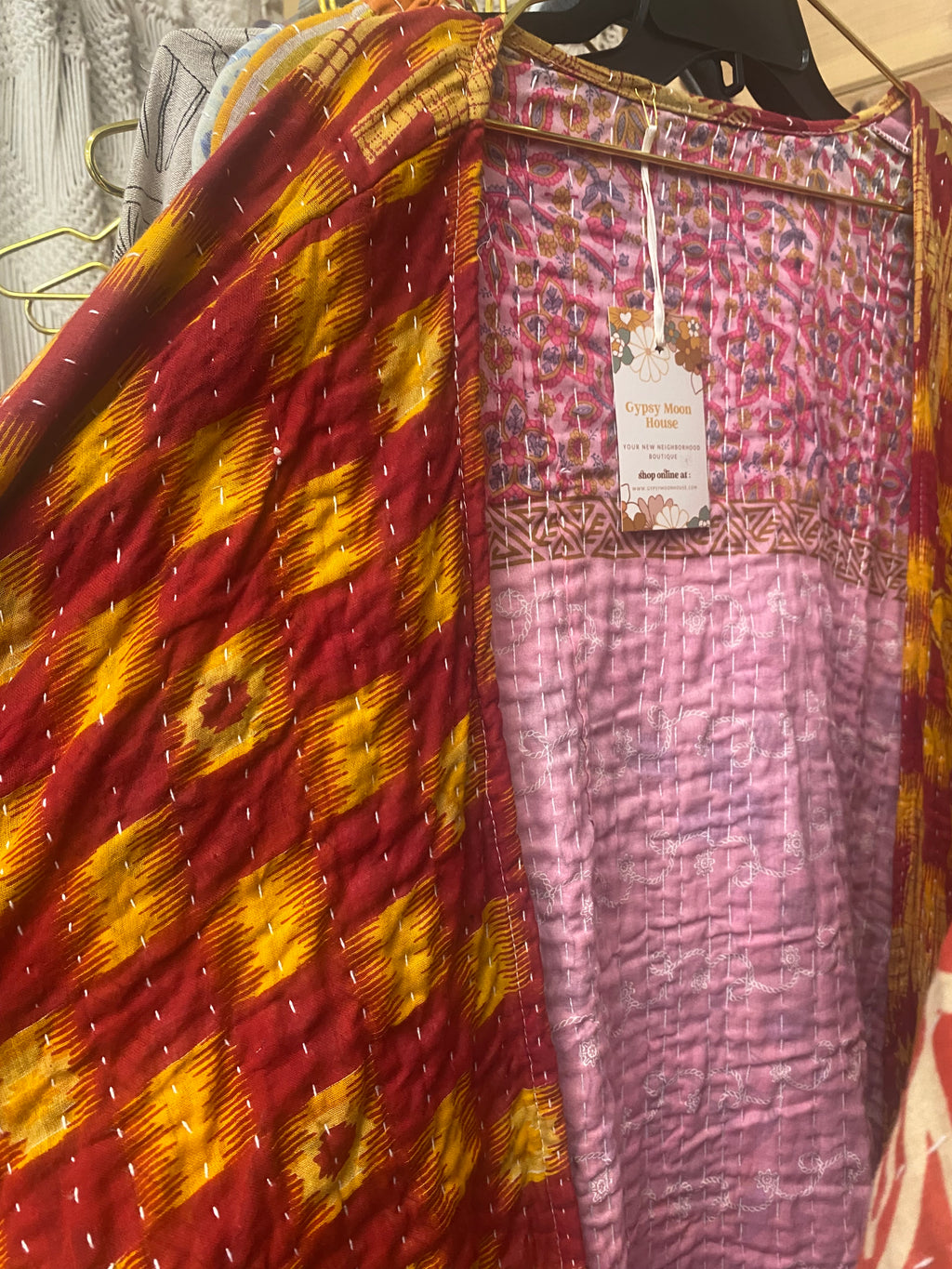 Kantha Kimono (Shortie)