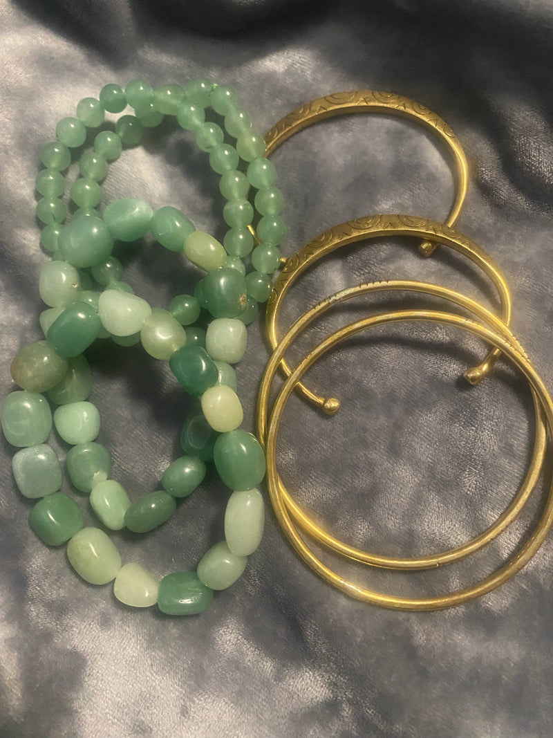 Jade Bracelet stack