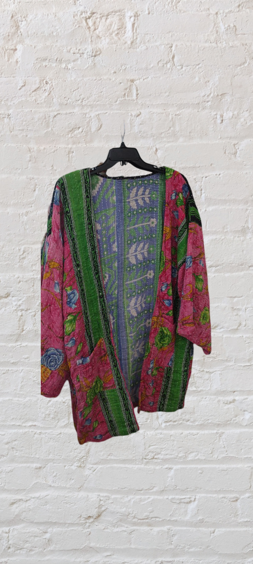 Kantha Kimono (Shortie)