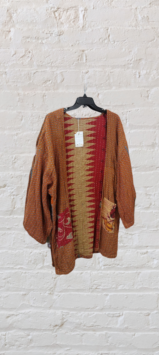 Kantha Kimono (Shortie)