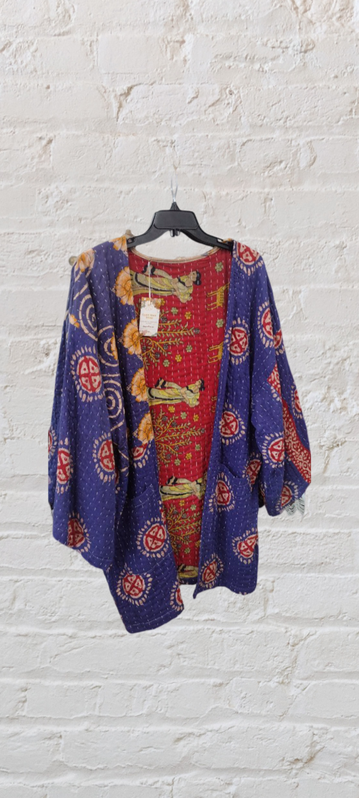 Kantha Kimono (Shortie)