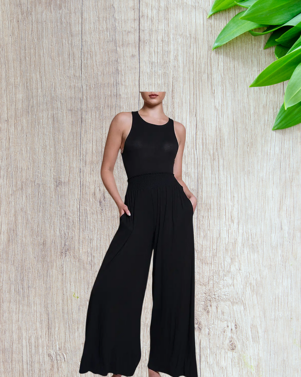 MAXI PALAZZO PANTS