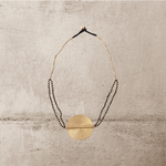Brass Shield Necklace/Choker